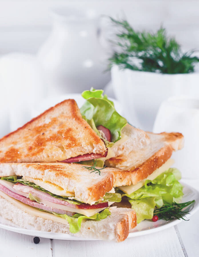 Le sandwich garnis | Nos services