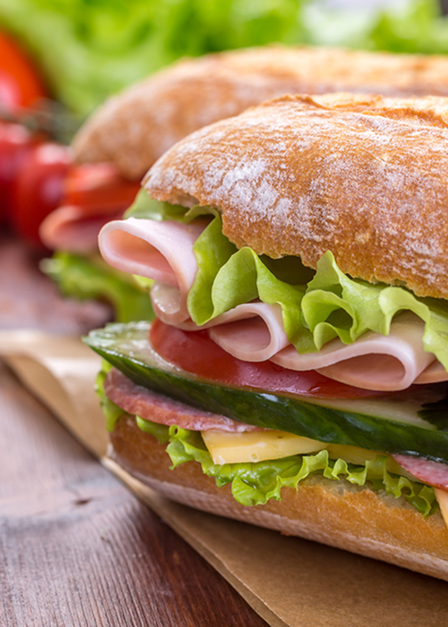 Le sandwich garnis | Accueil