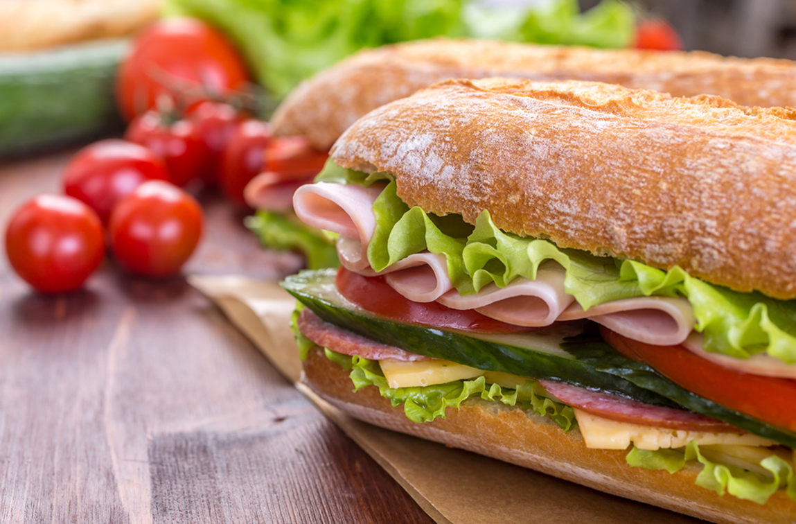 Le sandwich garnis | Accueil